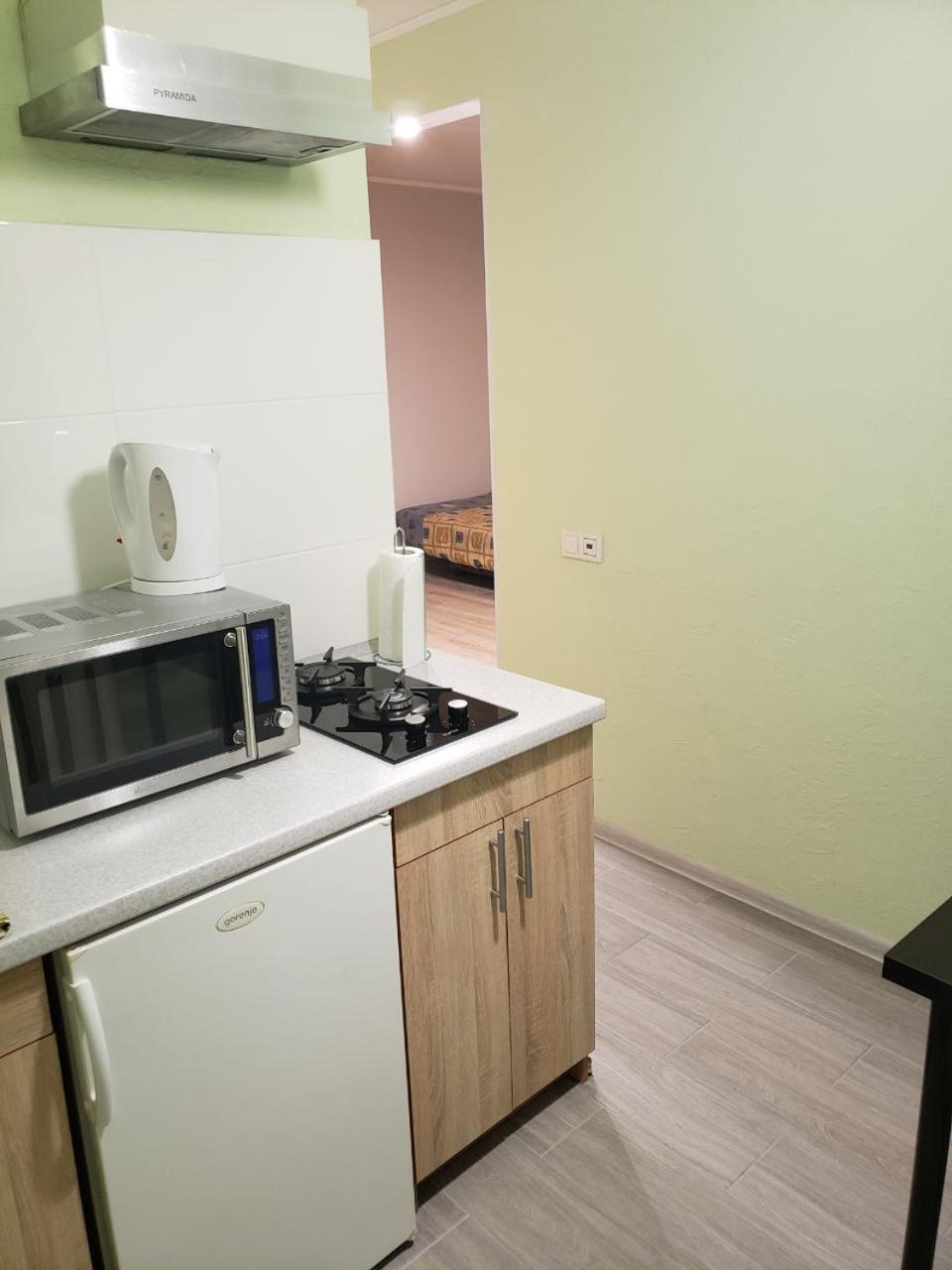 צ'רניהיב Apartment Near City Center On Peremohy Avenue 46 מראה חיצוני תמונה